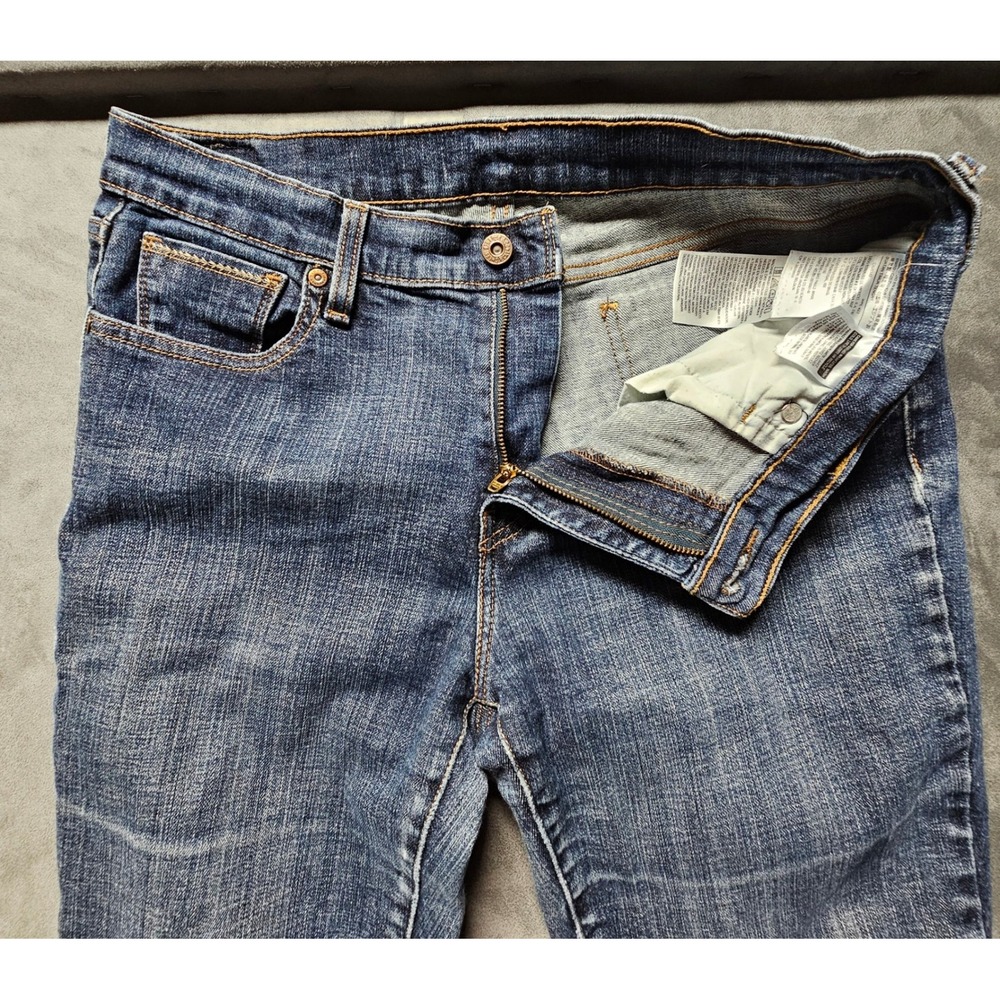 Levi Strauss 515 Bootcut Jeans Medium Wash Blue Denim Mid Rise W31 L32 Mens